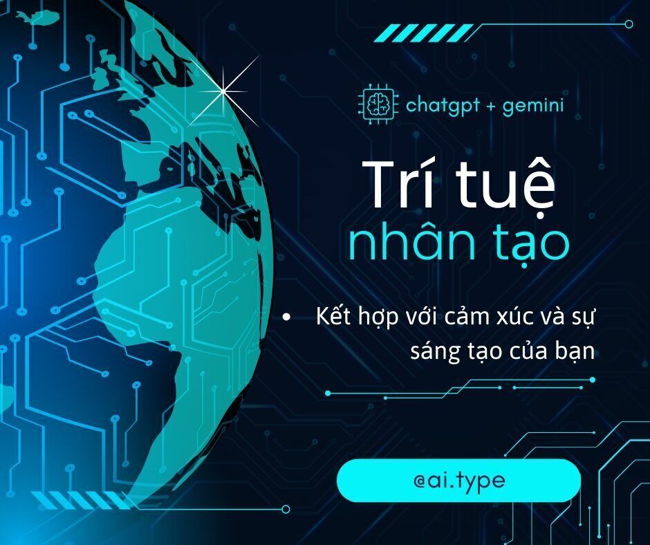 AI.Type - Công cụ hỗ trợ viết bài và tạo content miễn phí 10 Trí tuệ nhân tạo kết hợp với sự sáng tạo và cảm xúc của con người